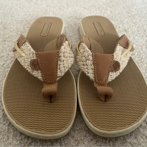 Sperry Brown and Beige Sandals - Picture 3 of 3